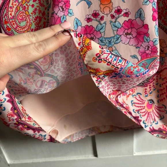 Tabitha Webb Silky Patterned Blouse - Picture 2 of 7